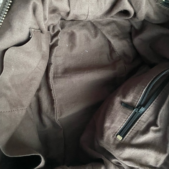 Liebeskind Berlin gray, brown leather handbag. Excellent used condition - Picture 8 of 8